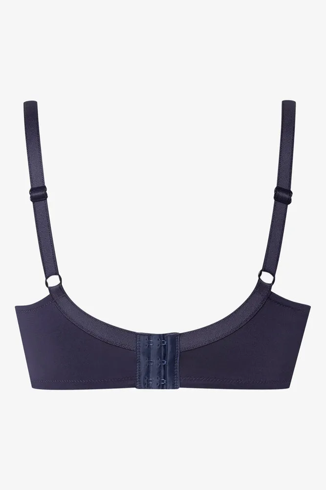 2 Pack Non Padded Wire Free Bras Blue
