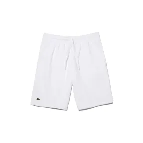 Lacoste Elastic Waist Men's Sweat Shorts White