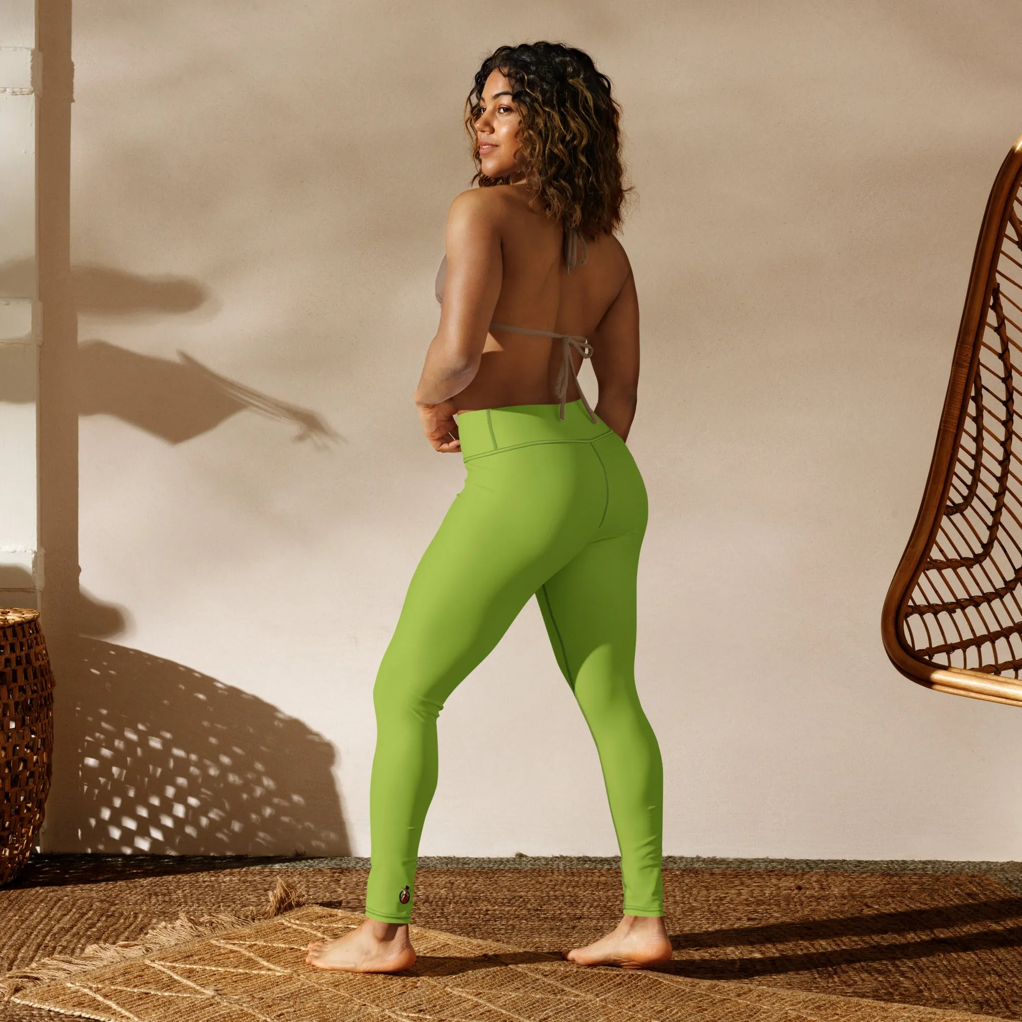 Snooty Fox Art Yoga Leggings - Love Bird Tone / Logo
