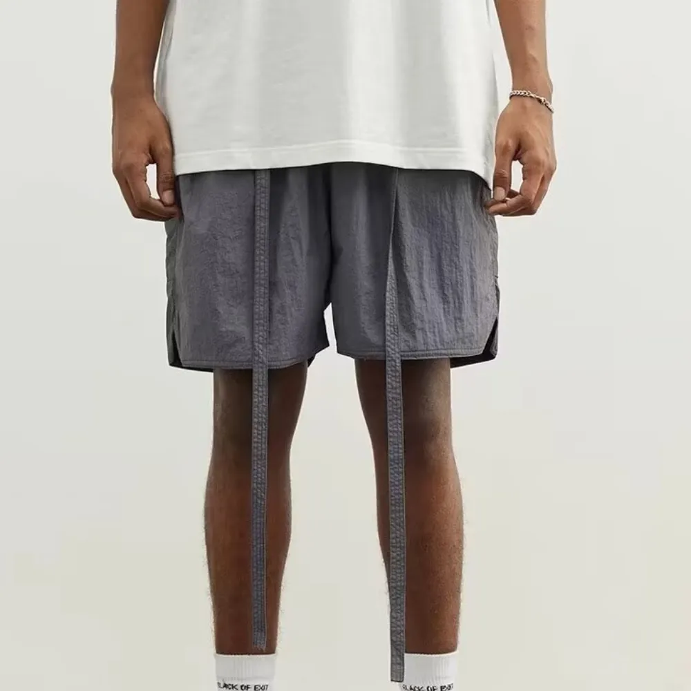 Solid Color Breathable Shorts