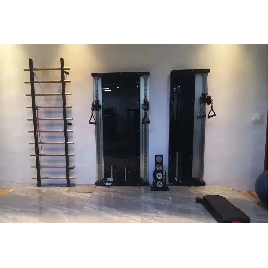 Warrior Wall Mounted Cable Pulley Home Gym System (Two-Stack)